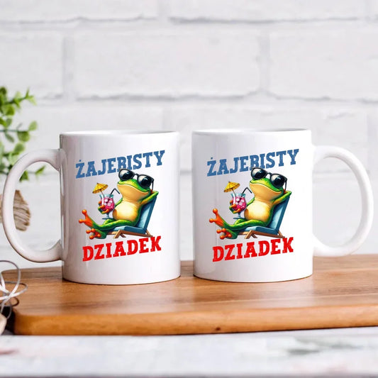 Żajebisty dziadek | Kubek dla dziadka D27 - StoryCups.pl