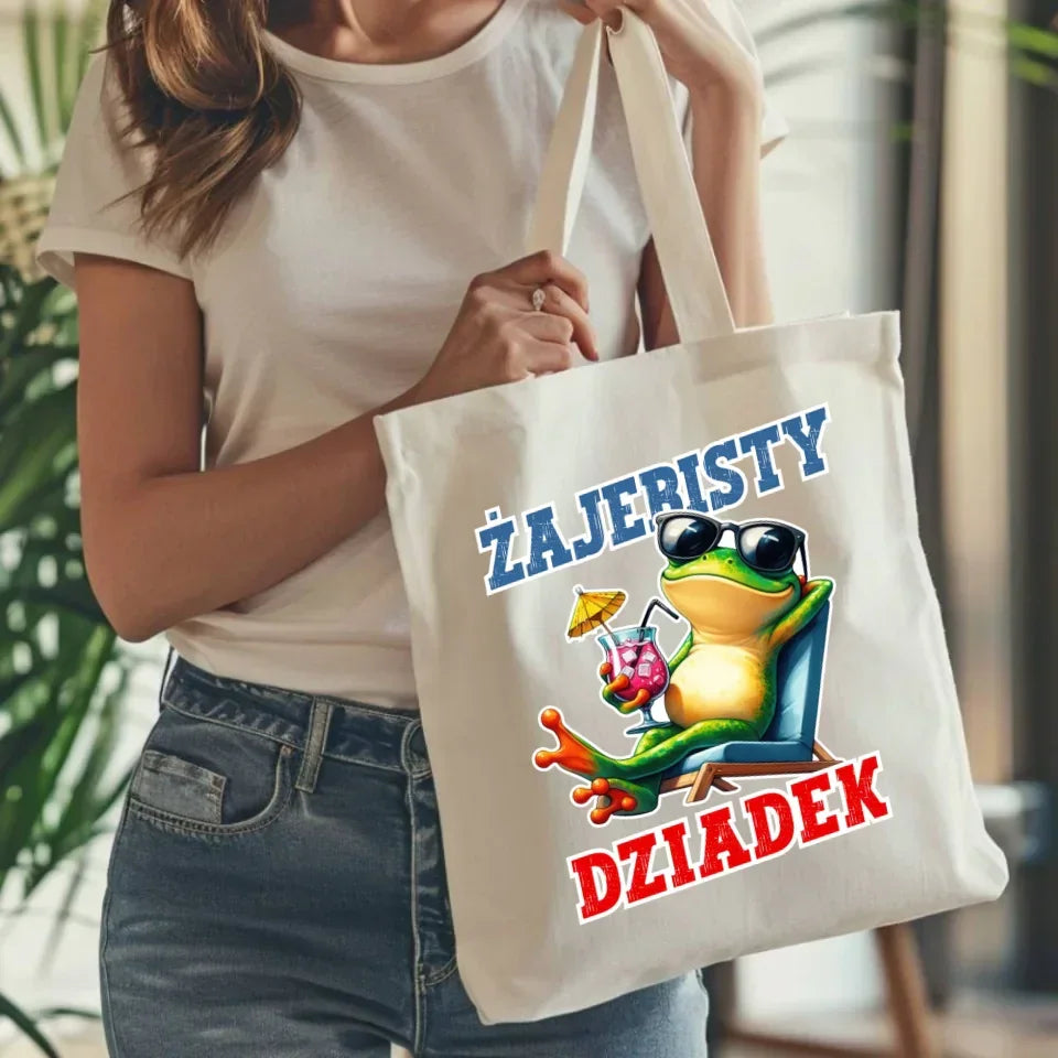 Żajebisty dziadek | Torba dla dziadka D27 - StoryCups.pl
