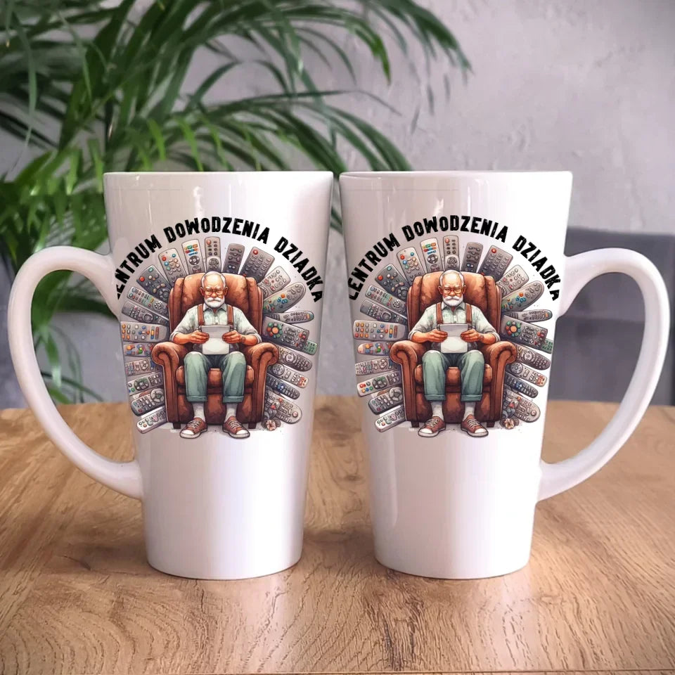 Centrum dowodzenia | Kubek dla dziadka D28 - StoryCups.pl