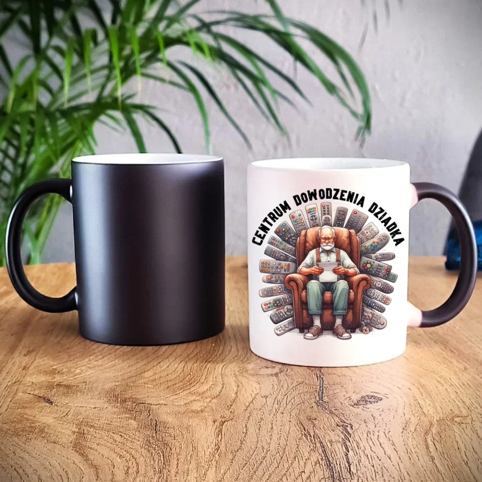 Centrum dowodzenia | Kubek dla dziadka D28 - StoryCups.pl