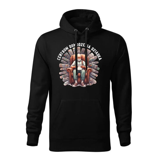 Centrum dowodzenia | Bluza męska z kapturem dla dziadka D28 - StoryCups.pl