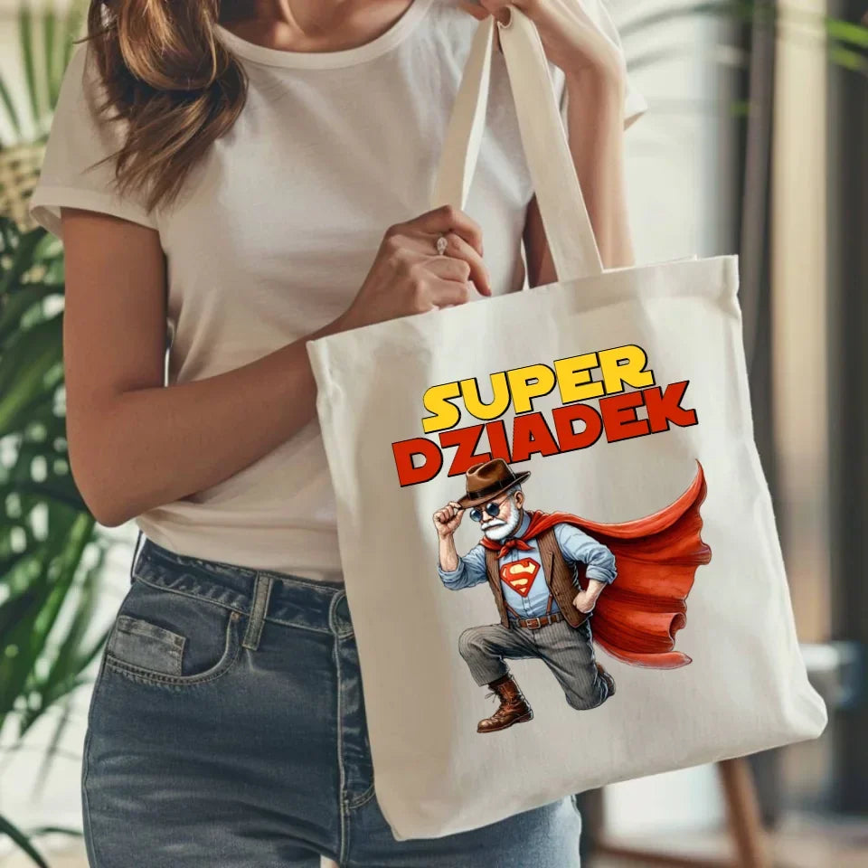 Super Dziadek | Torba dla dziadka D29 - StoryCups.pl