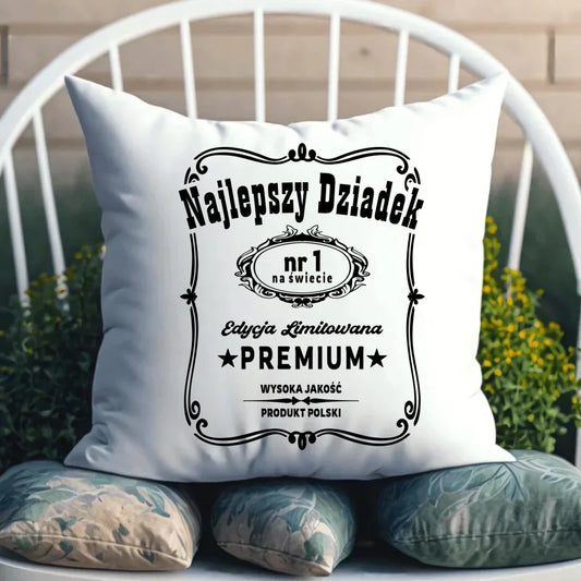 Najlepszy Dziadek na świecie | Poduszka dla dziadka D30 - StoryCups.pl