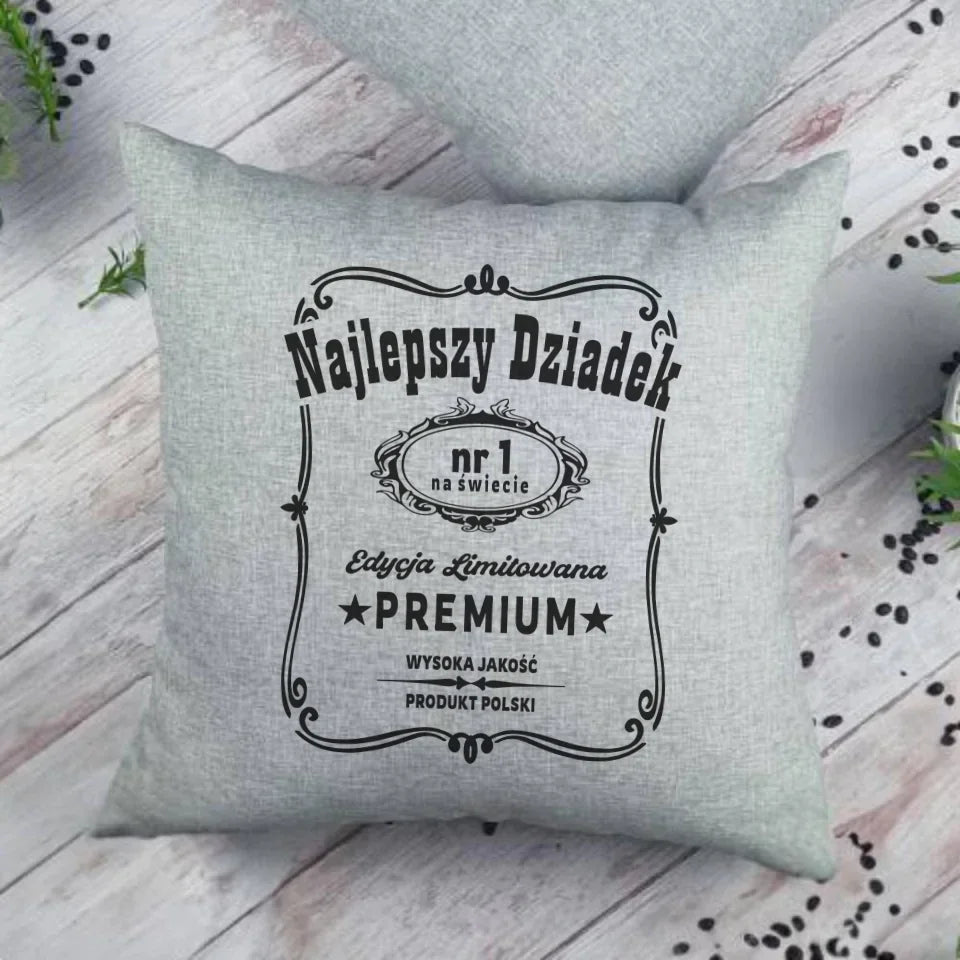 Najlepszy Dziadek na świecie | Poduszka dla dziadka D30 - StoryCups.pl