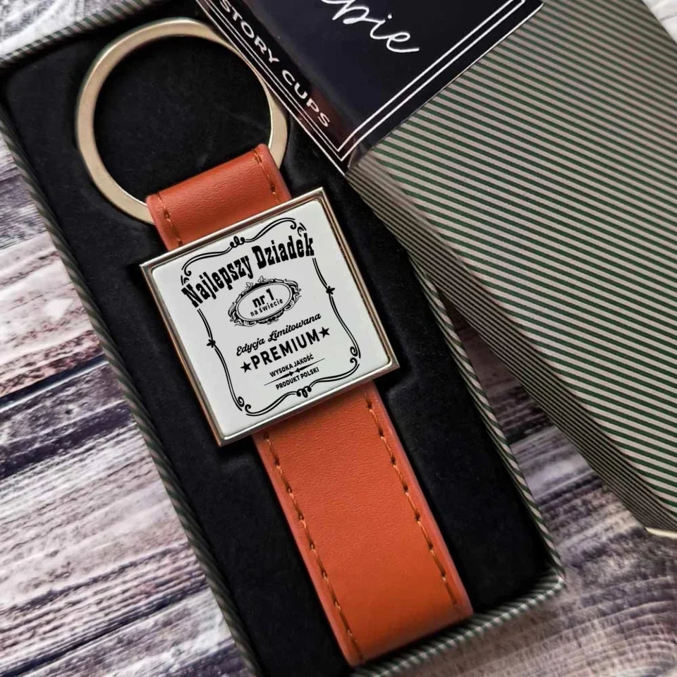 Najlepszy Dziadek na świecie | Brelok dla dziadka D30 - StoryCups.pl