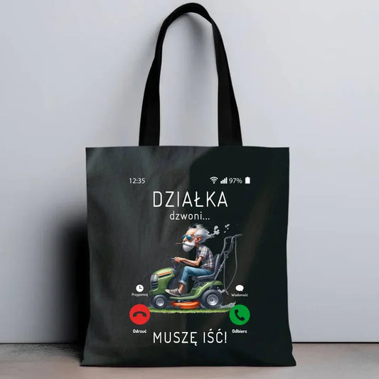 Działka dzwoni muszę iść | Torba dla dziadka D35 - StoryCups.pl