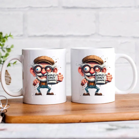Crazy grandpa | Kubek dla dziadka D38 - StoryCups.pl