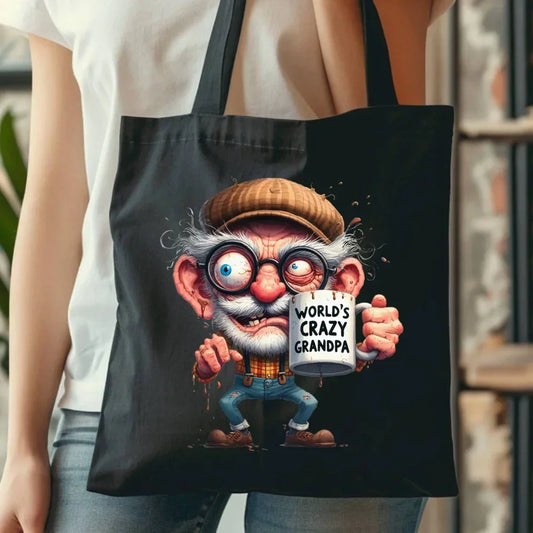Crazy grandpa | Torba dla dziadka D38 - StoryCups.pl