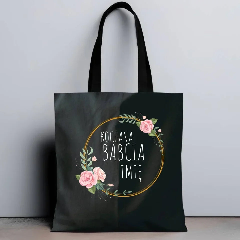 Kochana Babcia | Personalizowana torba dla babci B10 - StoryCups.pl