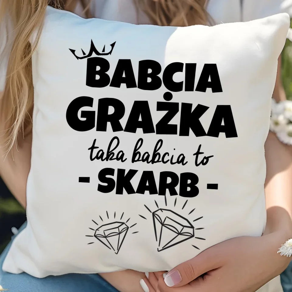 Taka Babcia to skarb | Poduszka dla babci B19 - StoryCups.pl