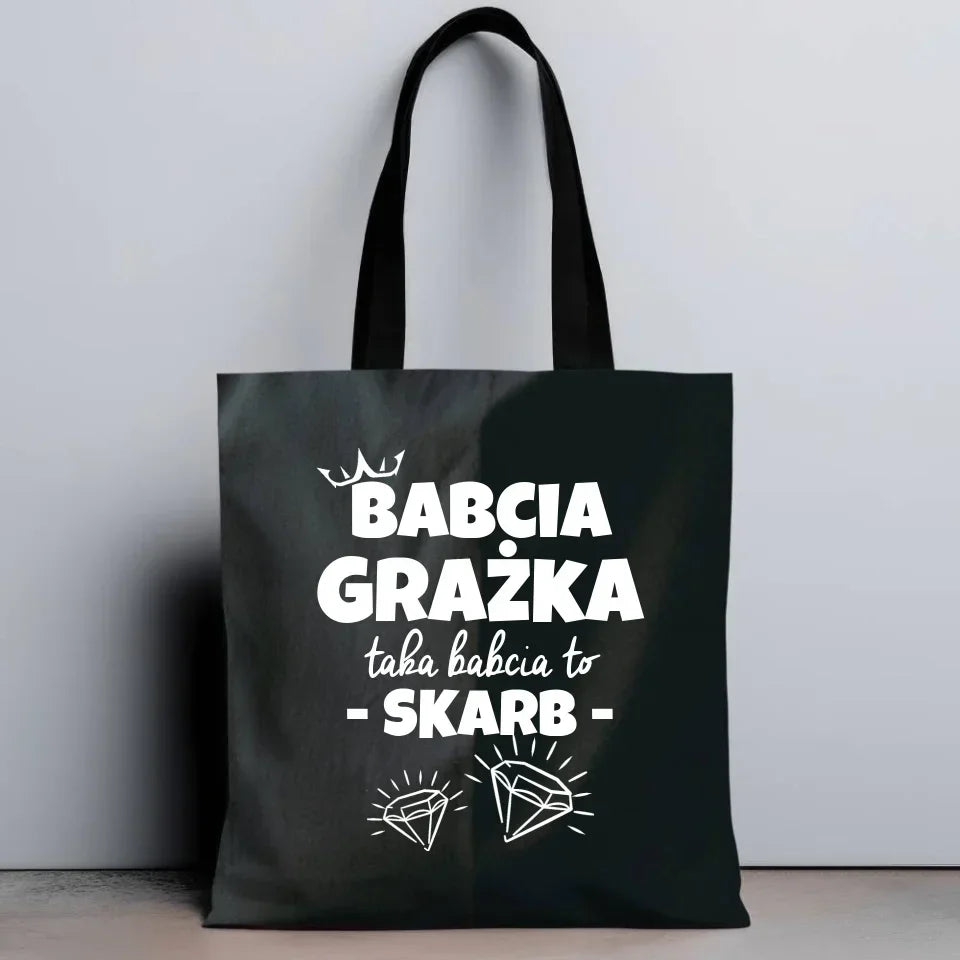 Taka Babcia to skarb | Personalizowana torba dla babci B19 - StoryCups.pl