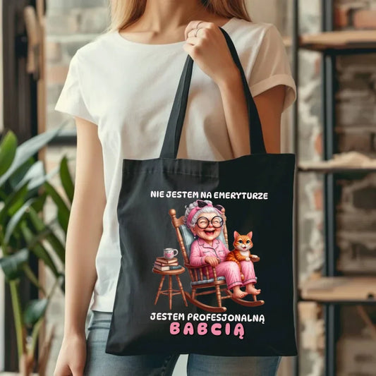 Profesjonalna babcia | Torba dla babci B20 - StoryCups.pl