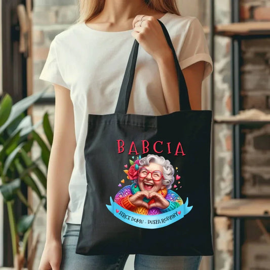 Babcia serce domu | Torba dla babci B25 - StoryCups.pl