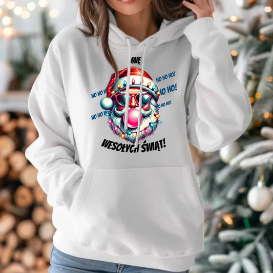 Mikołaj | Świąteczna bluza damska na Mikołajki BN17 - StoryCups.pl