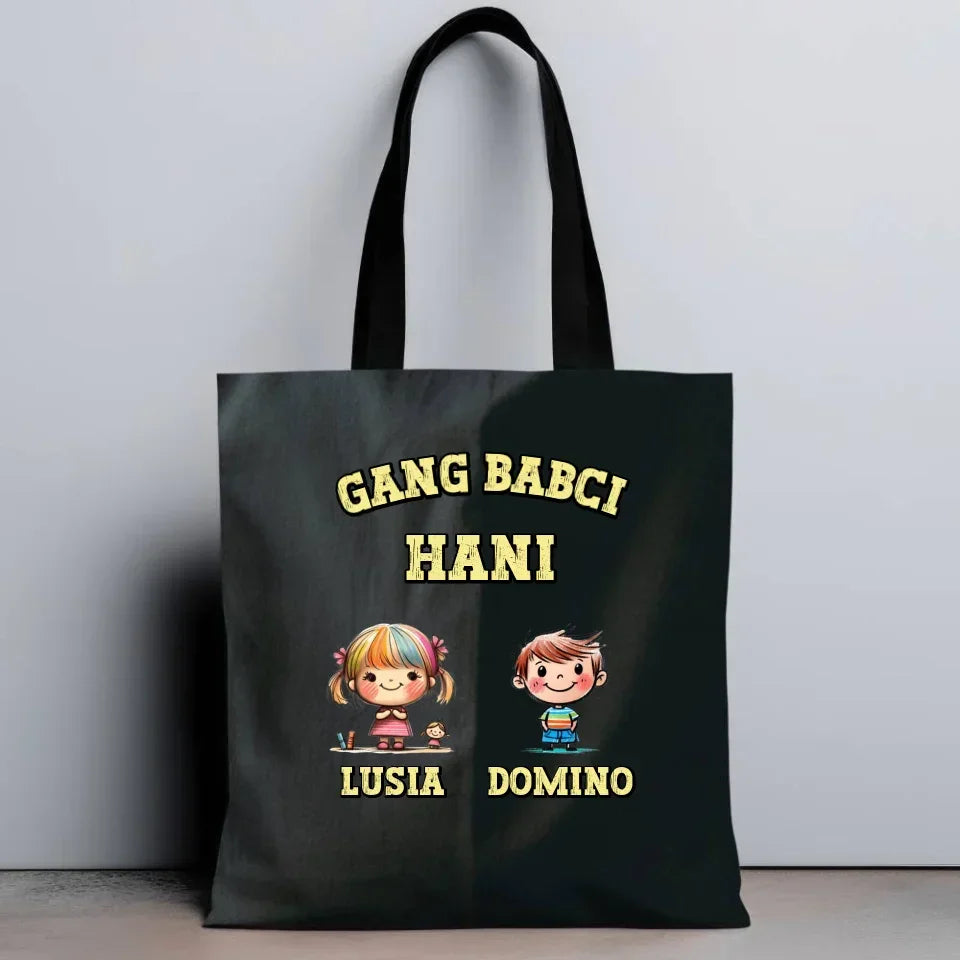 Gang Babci | Personalizowana torba dla babci B18 - StoryCups.pl