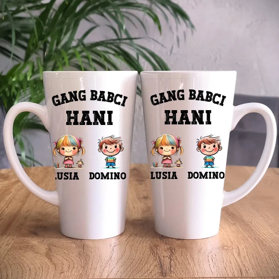 Gang Babci | Personalizowany kubek dla babci B18 - StoryCups.pl