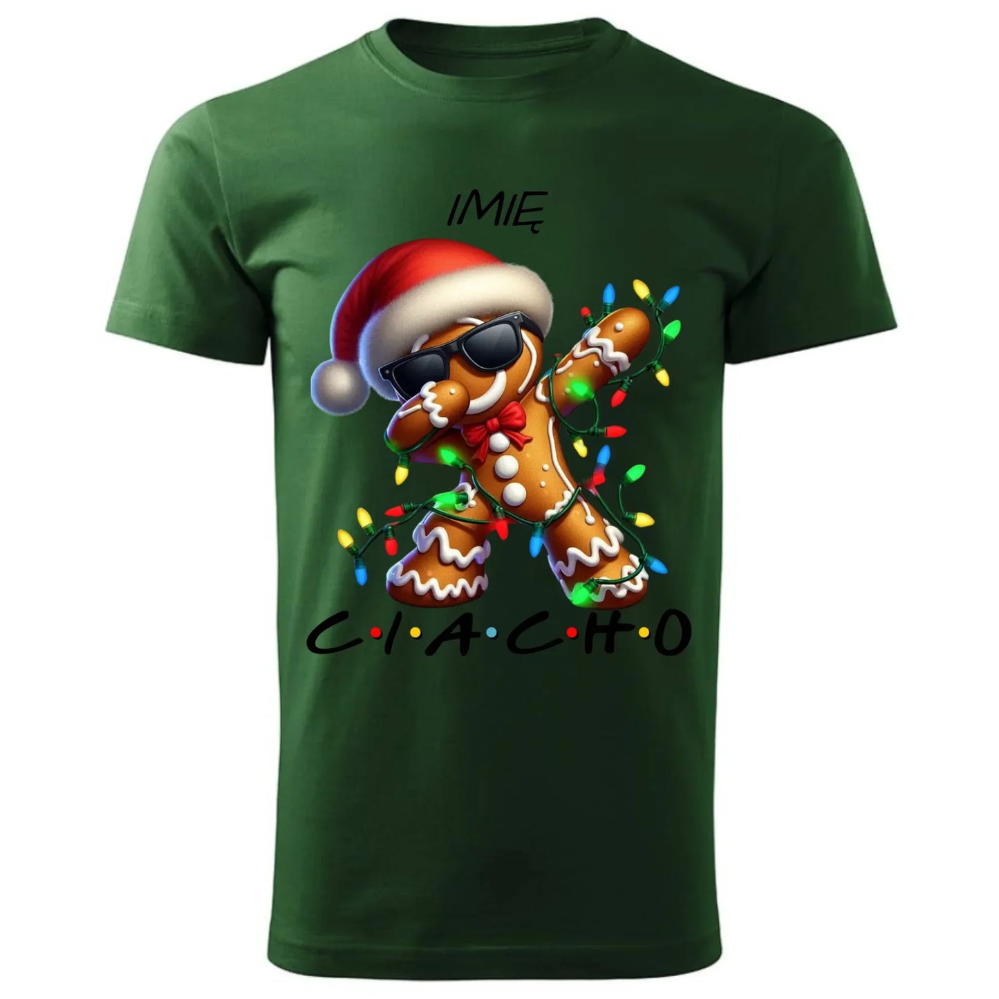 Ciacho | Personalizowana świąteczna koszulka męska BN94 - StoryCups.pl