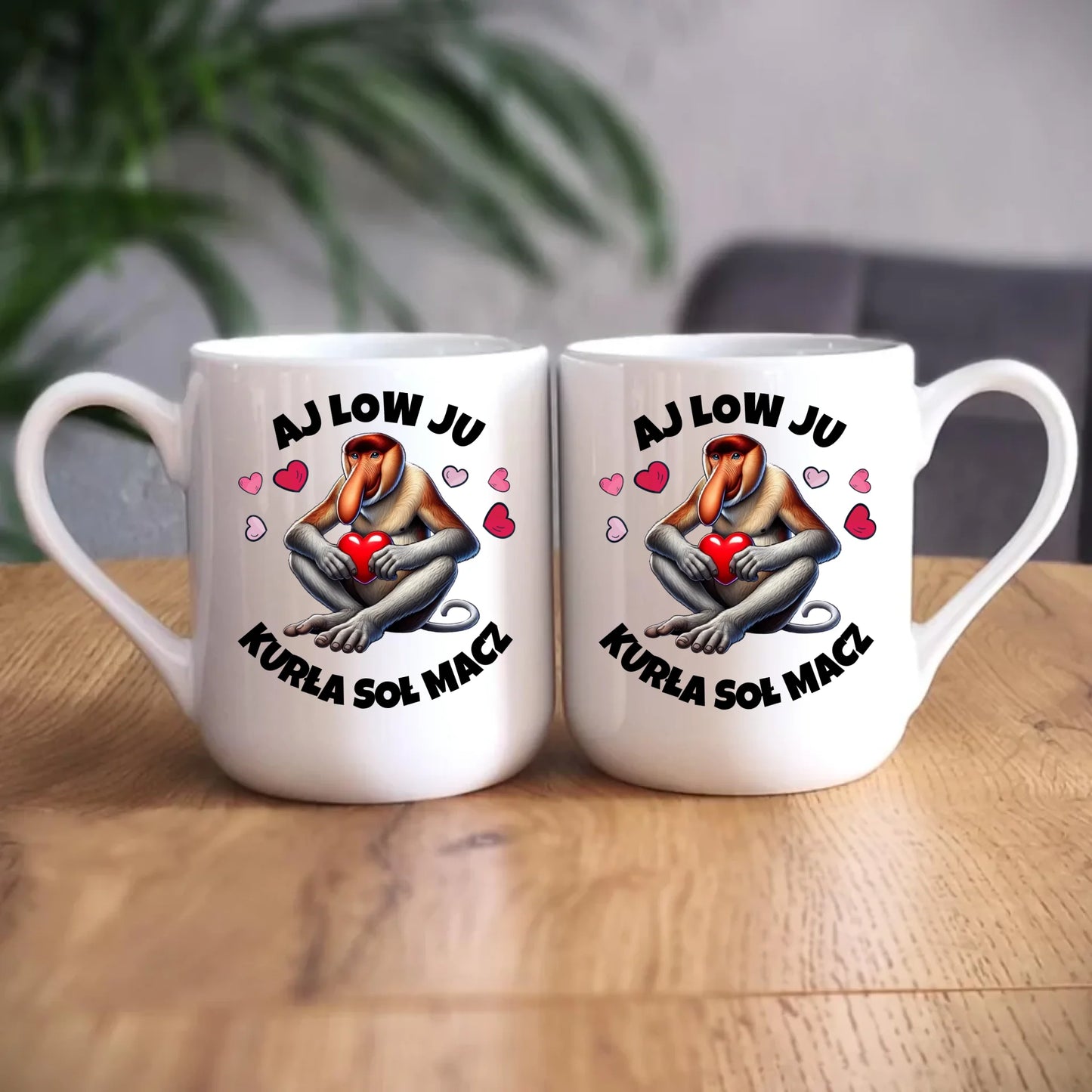 Personalizowany kubek dla par – idealny prezent na Walentynki lub Święta