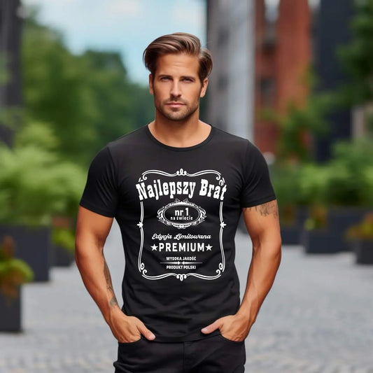 Najlepszy brat | Koszulka męska na prezent dla brata DB02 - StoryCups.pl
