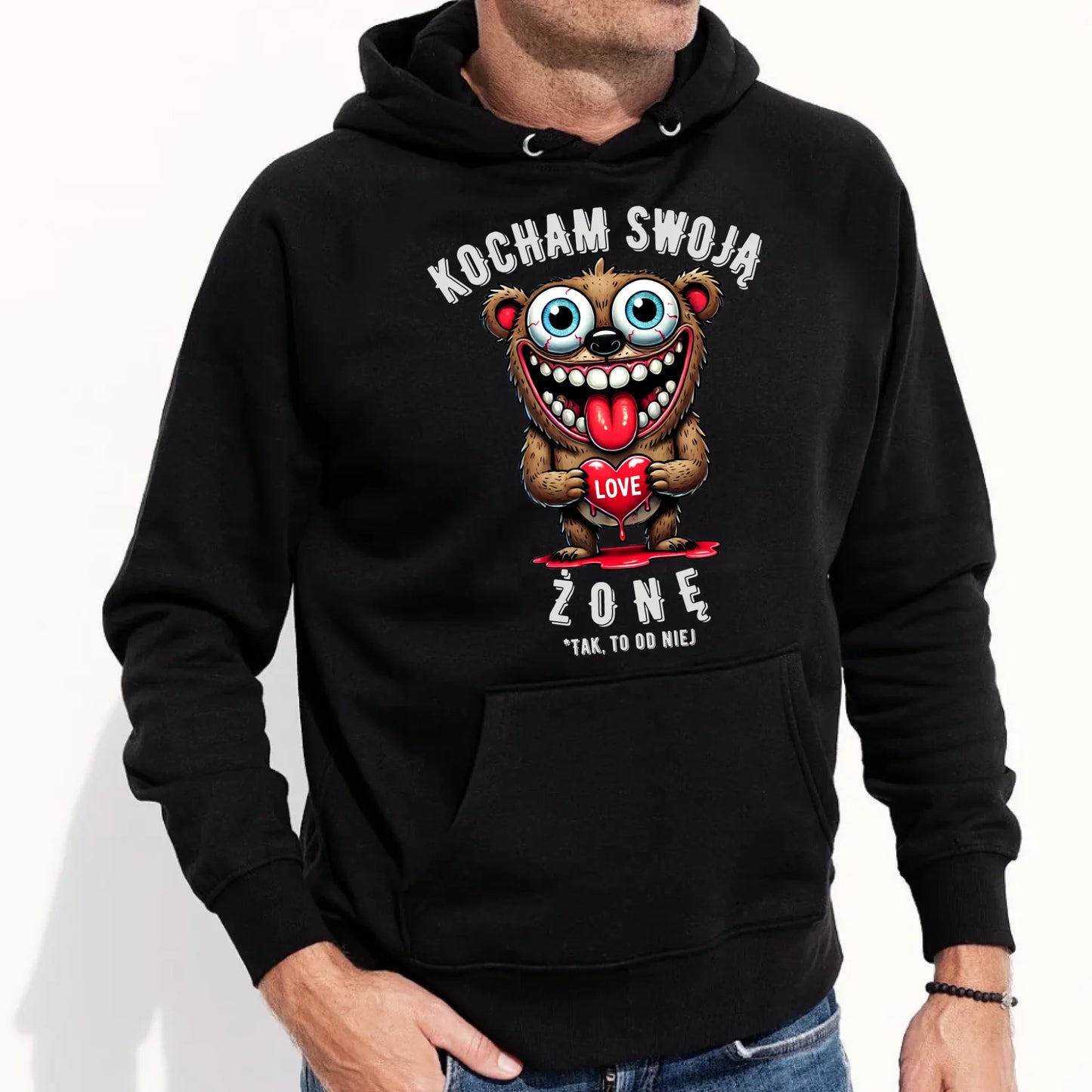 Bluza męska z kapturem na prezent dla niego