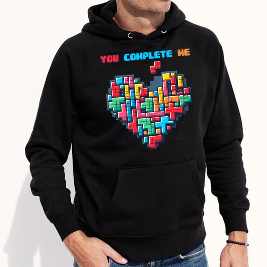 You complete me | Bluza męska z kapturem W44 - StoryCups.pl