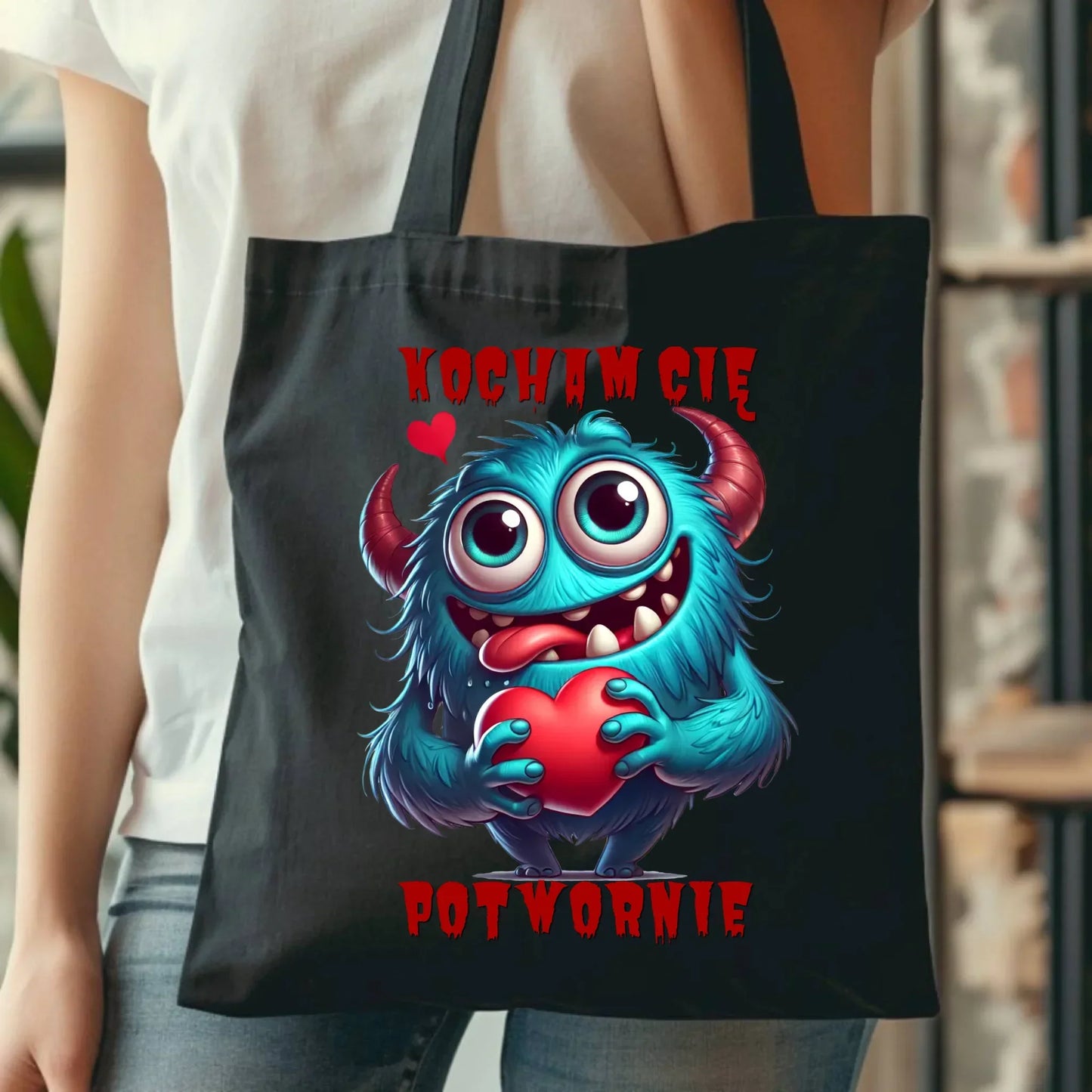 Kocham Cię potwornie | Torba W45 - StoryCups.pl