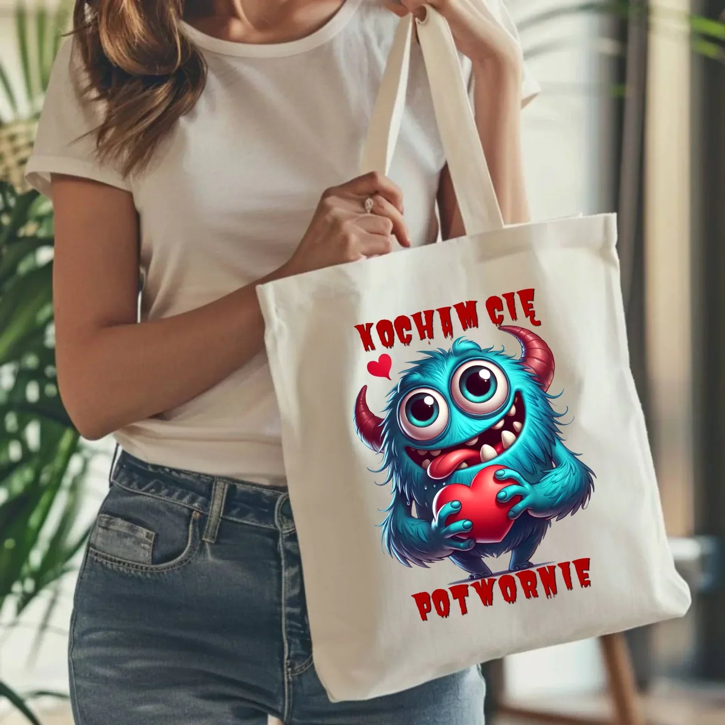 Kocham Cię potwornie | Torba W45 - StoryCups.pl