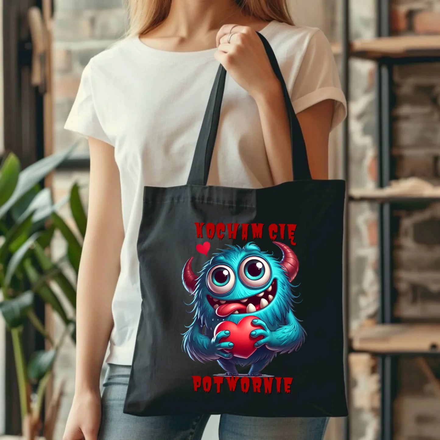 Kocham Cię potwornie | Torba W45 - StoryCups.pl