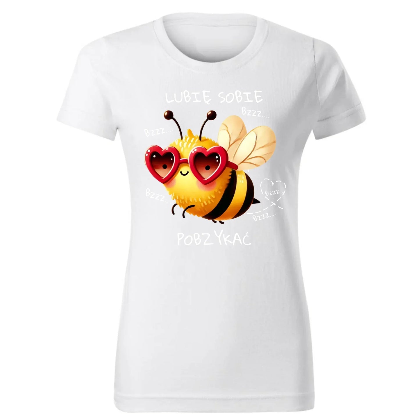 Lubię sobie pobzykać | Koszulka damska W51 - StoryCups.pl