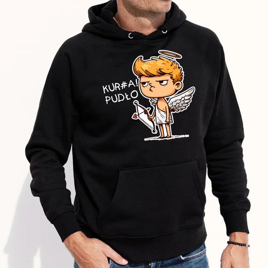 Kur#a pudło | Bluza męska z kapturem W56 - StoryCups.pl