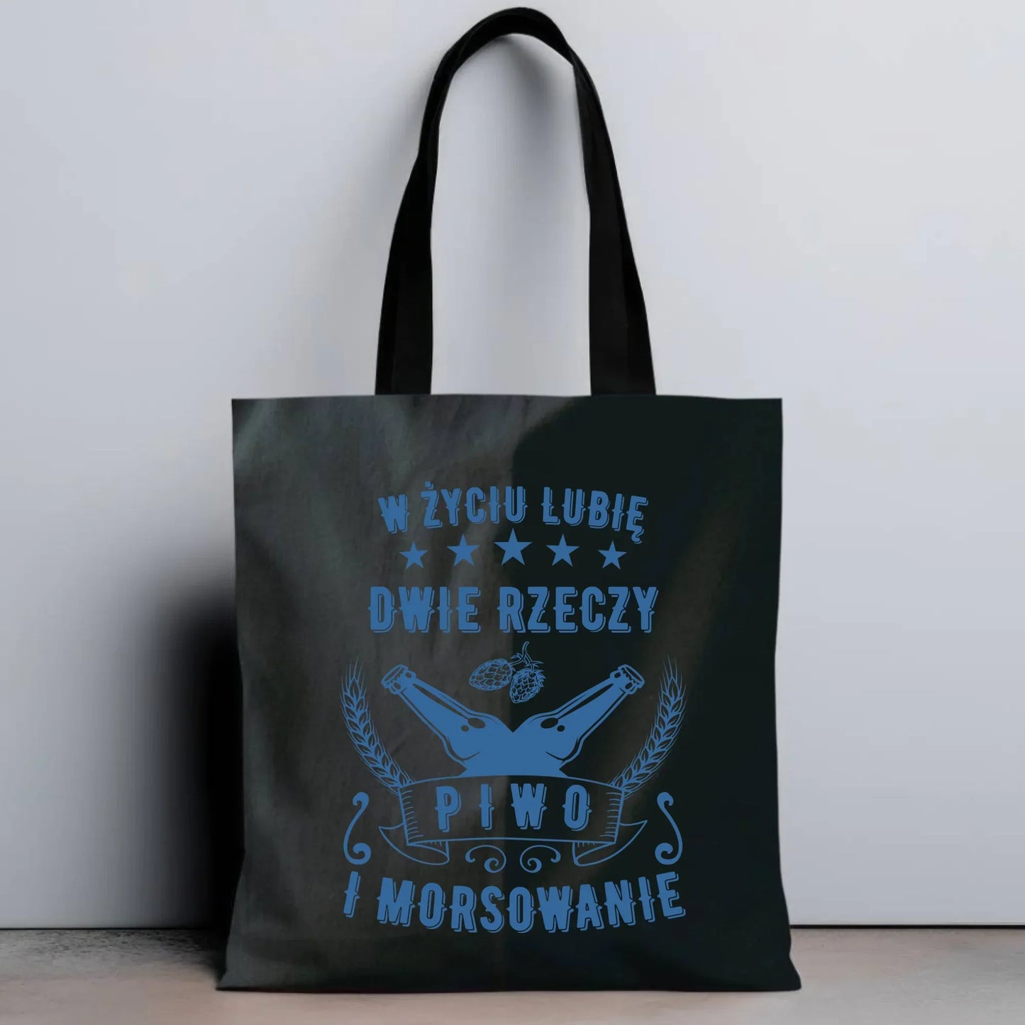 W życiu lubię dwie rzeczy piwo i morsowanie | Torba HM09 - StoryCups.pl