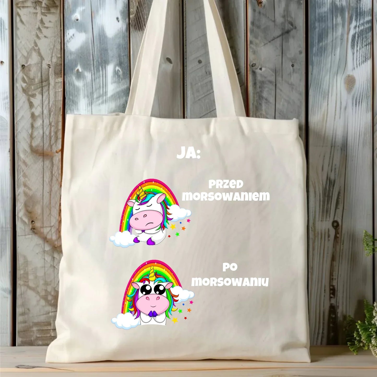 Przed i po morsowaniu | Torba HM11 - StoryCups.pl