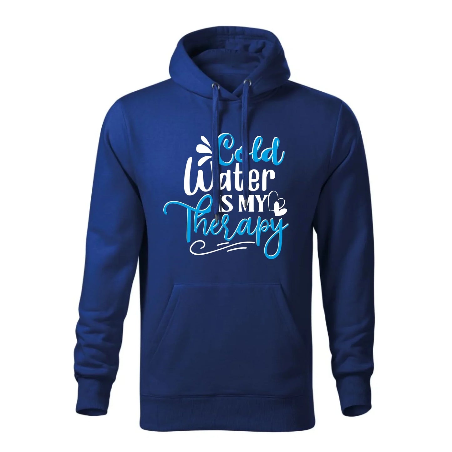 Cold water is my therapy | Bluza męska z kapturem HM14 - StoryCups.pl