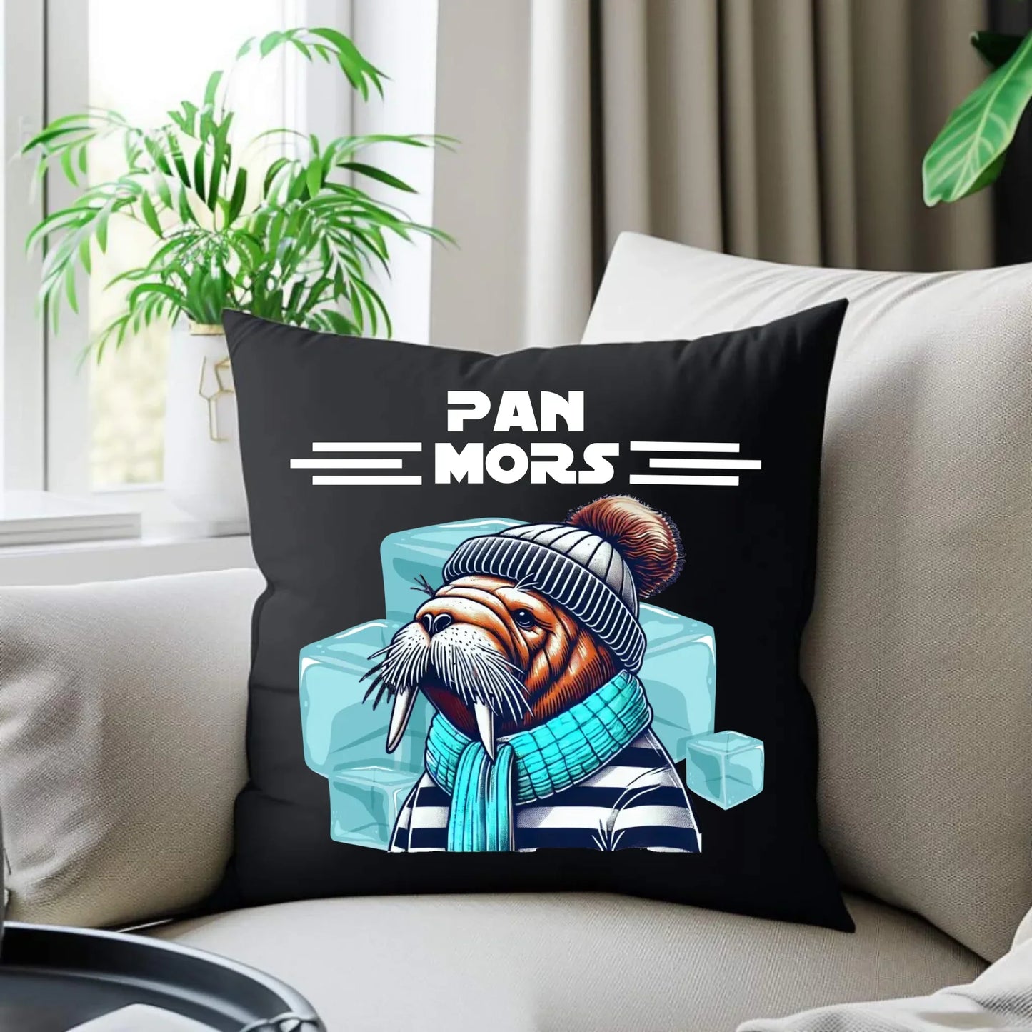 Pan Mors | Poduszka dekoracyjna HM15 - StoryCups.pl