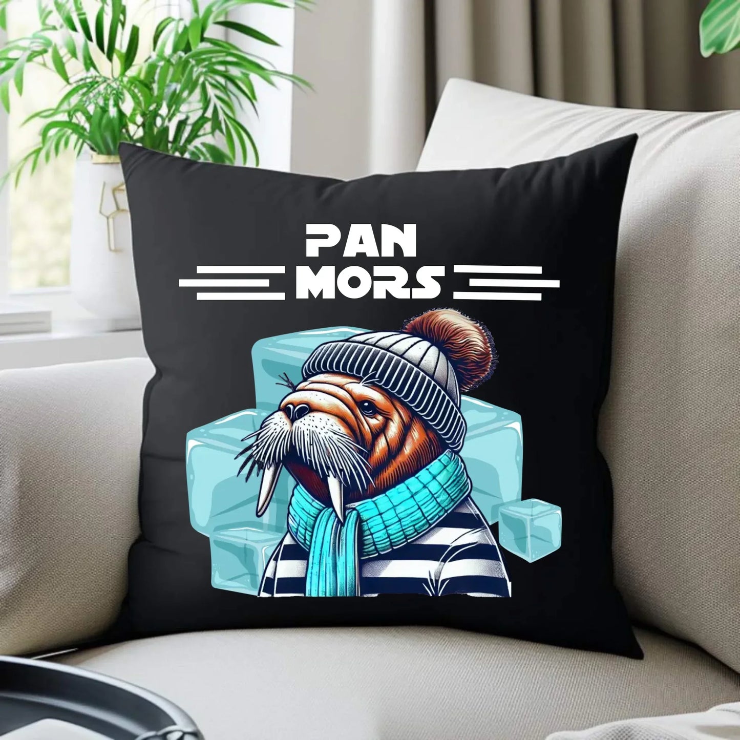 Pan Mors | Poduszka dekoracyjna HM15 - StoryCups.pl