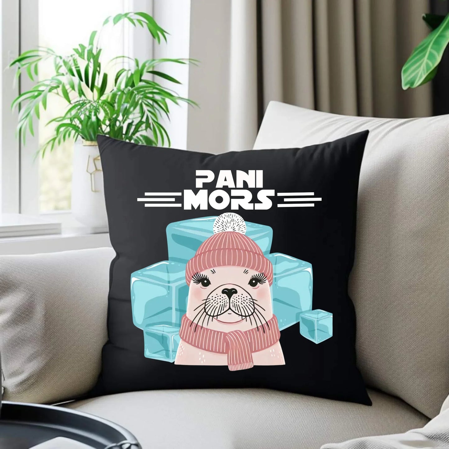 Pani Mors | Poduszka dekoracyjna HM16 - StoryCups.pl