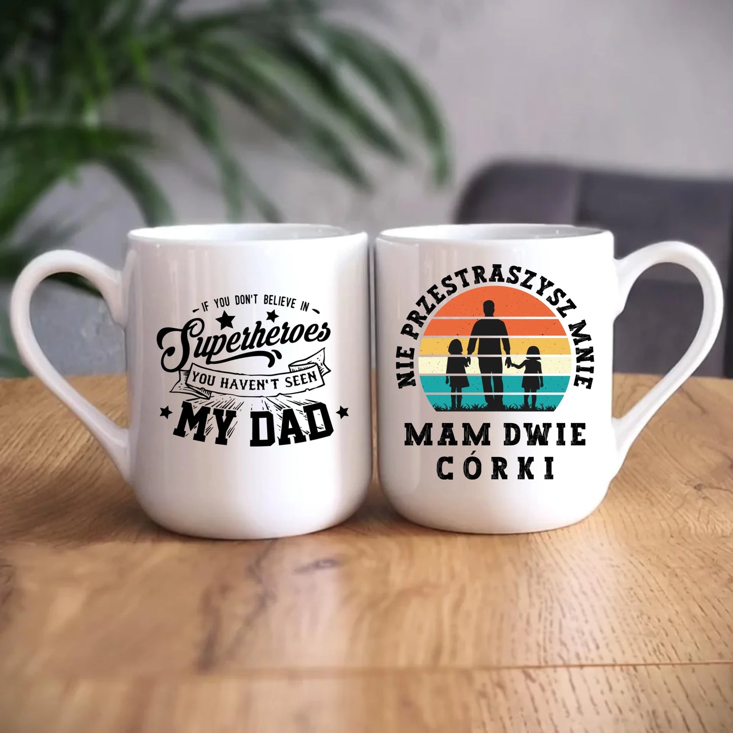 Personalizowany kubek kawowy dla taty prezent na Dzień Ojca Święta Urodziny