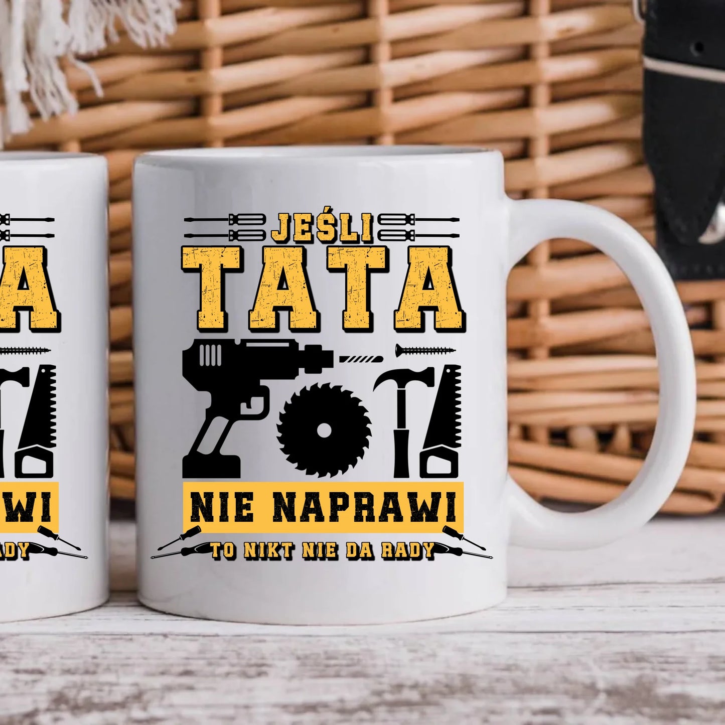 Personalizowany kubek dla taty prezent na Dzień Ojca Święta Urodziny