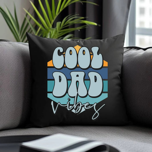 Cool Dad Vibes | Poduszka dekoracyjna dla taty DT56 - StoryCups.pl