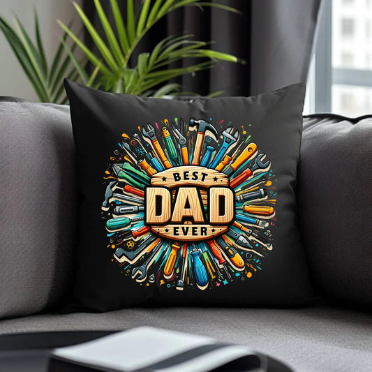 Best Dad Ever | Poduszka dekoracyjna dla taty DT57 - StoryCups.pl