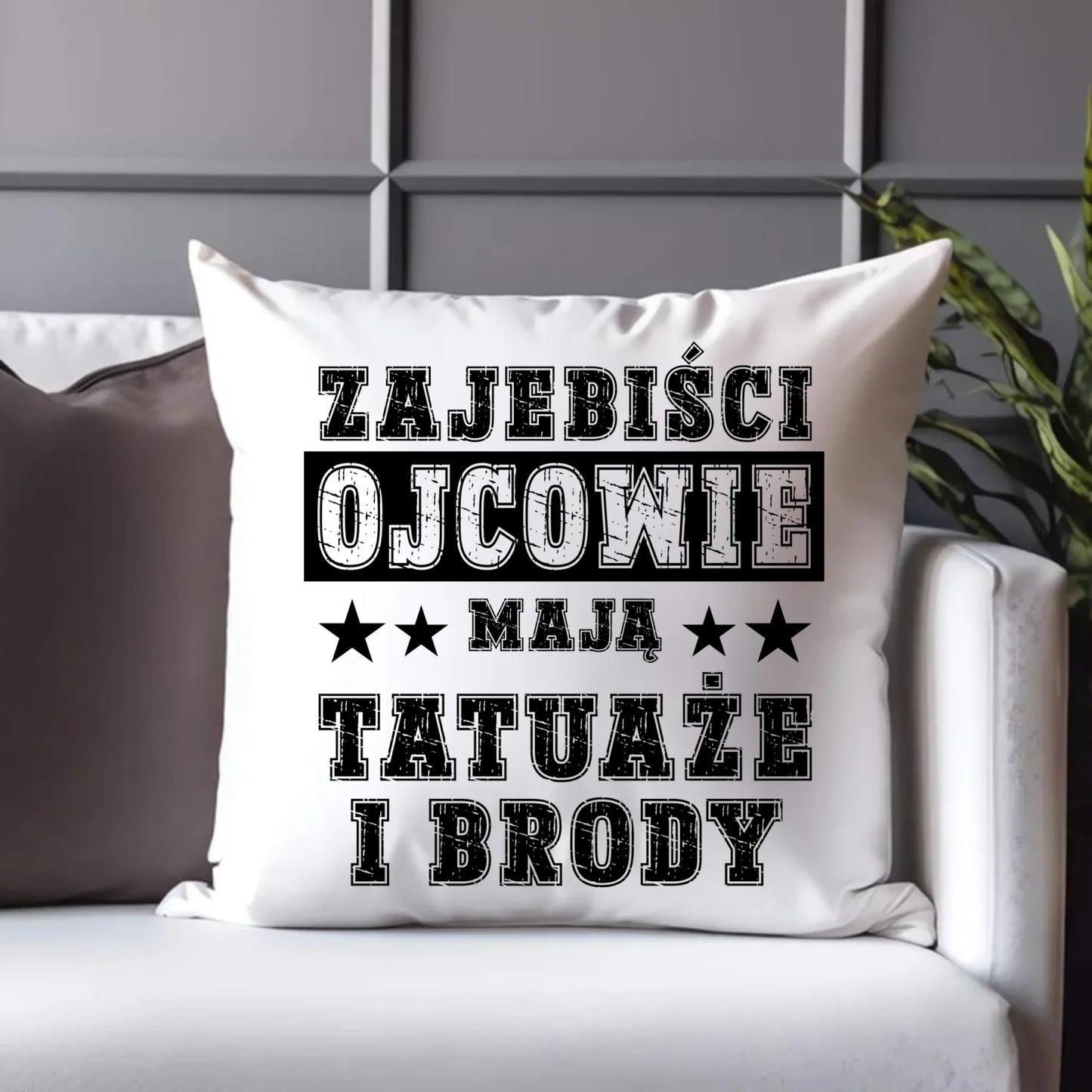 Personalizowana poduszka dla taty prezent na Dzień Ojca Święta Urodziny