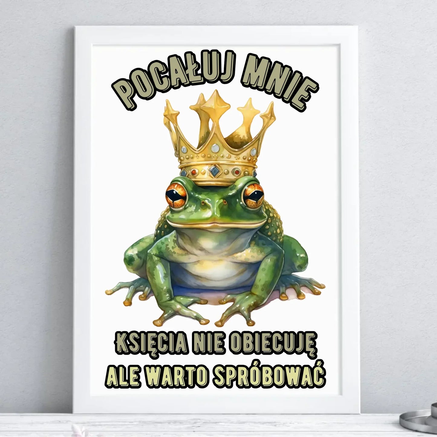 Księcia nie obiecuję | Plakat w ramie W55 - StoryCups.pl
