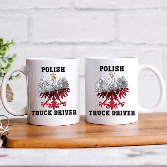 Polish Truck Driver | Kubek dla kierowcy tira ZKT06 - StoryCups.pl