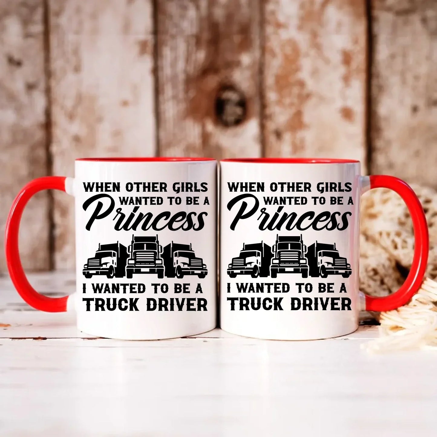 I wanted to be a truck driver | Kubek dla kierowcy tira ZKT08 - StoryCups.pl