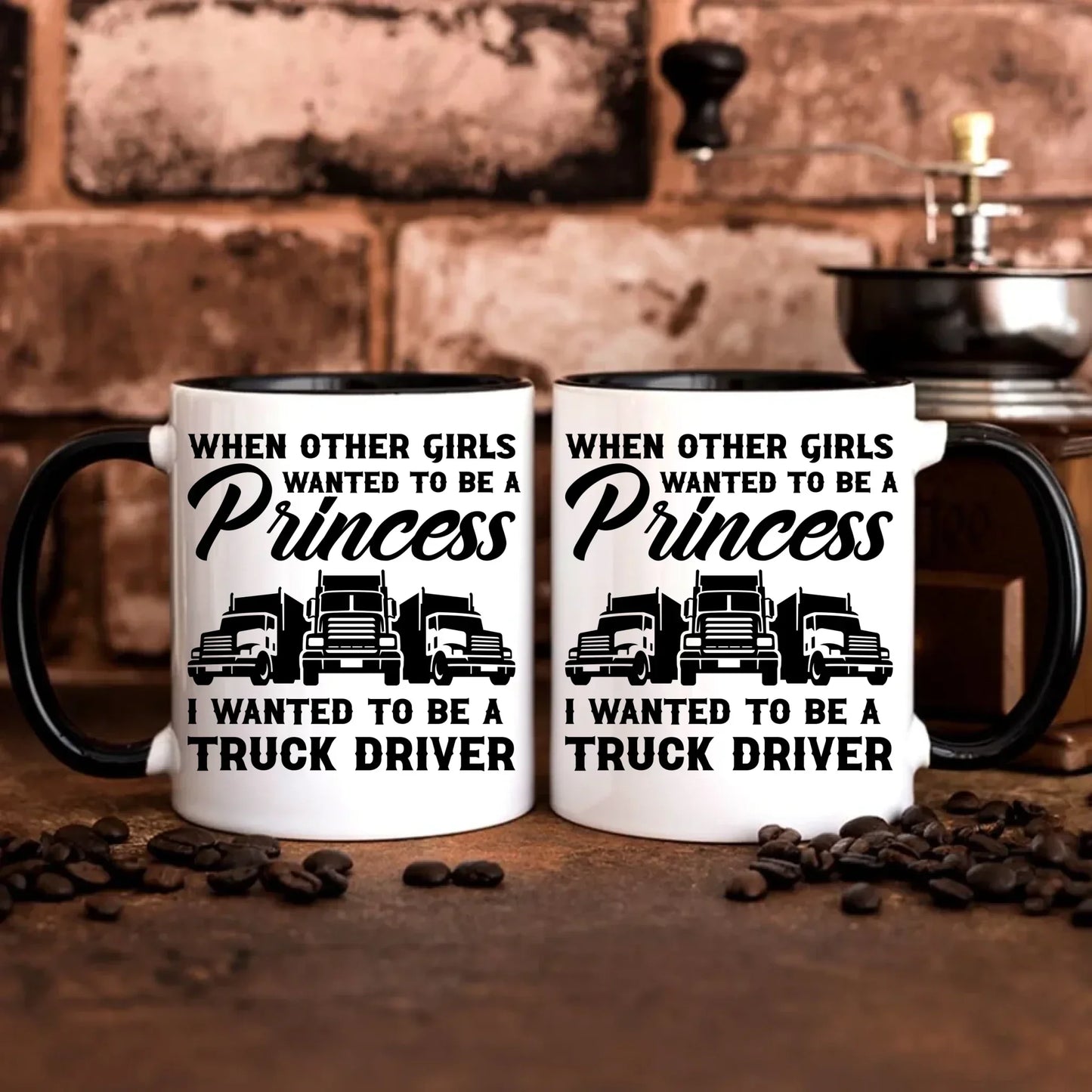I wanted to be a truck driver | Kubek dla kierowcy tira ZKT08 - StoryCups.pl