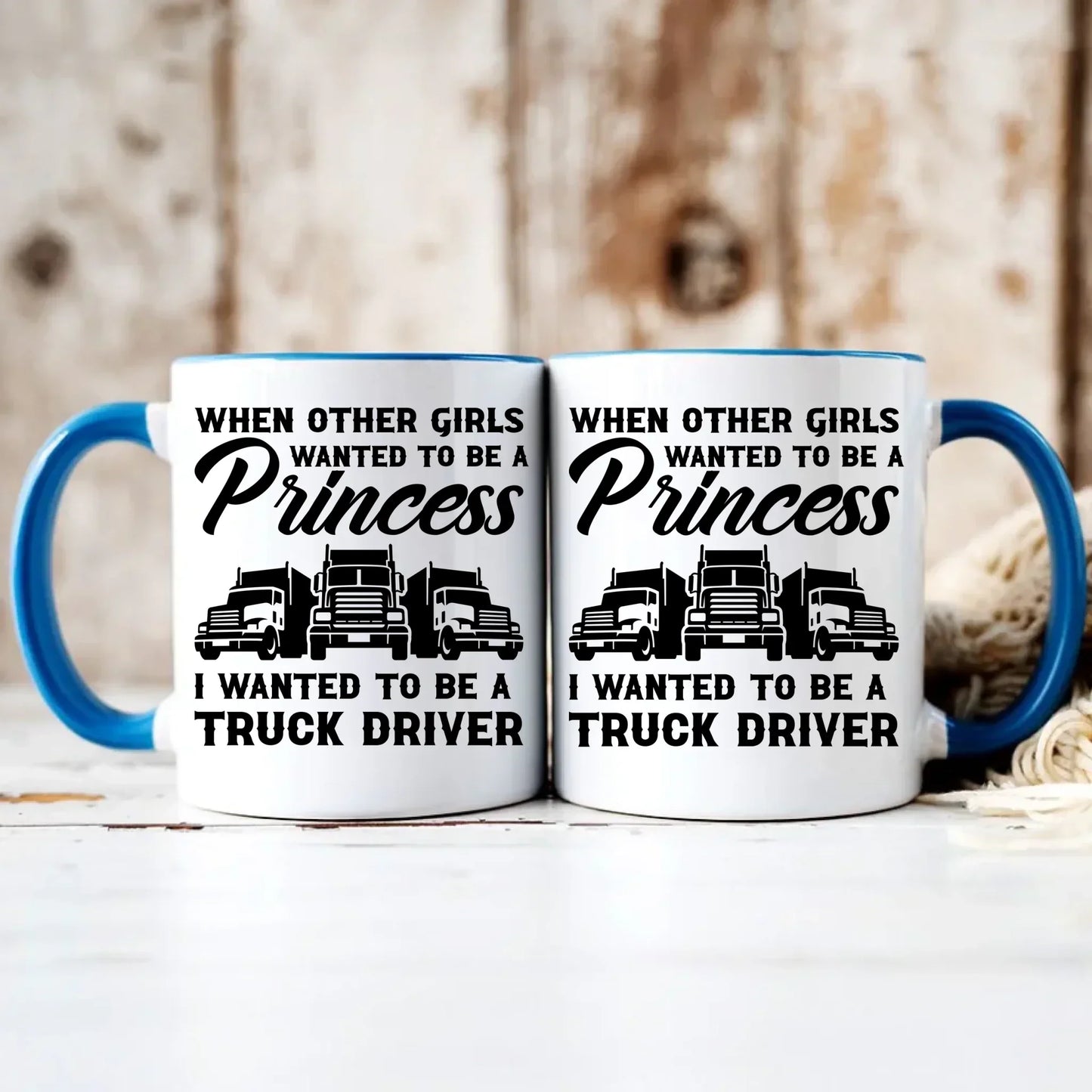 I wanted to be a truck driver | Kubek dla kierowcy tira ZKT08 - StoryCups.pl
