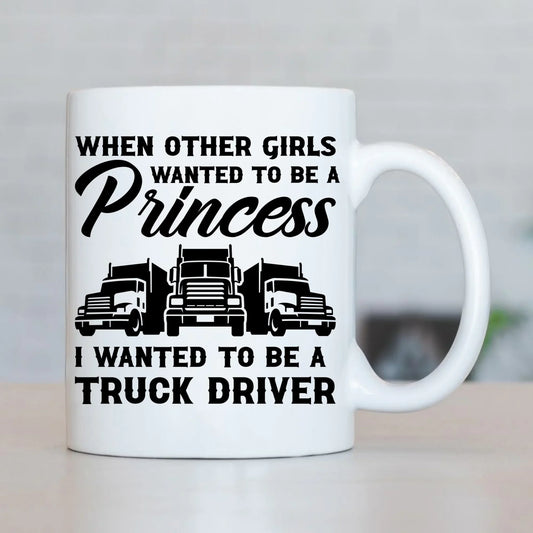 I wanted to be a truck driver | Kubek dla kierowcy tira ZKT08 - StoryCups.pl