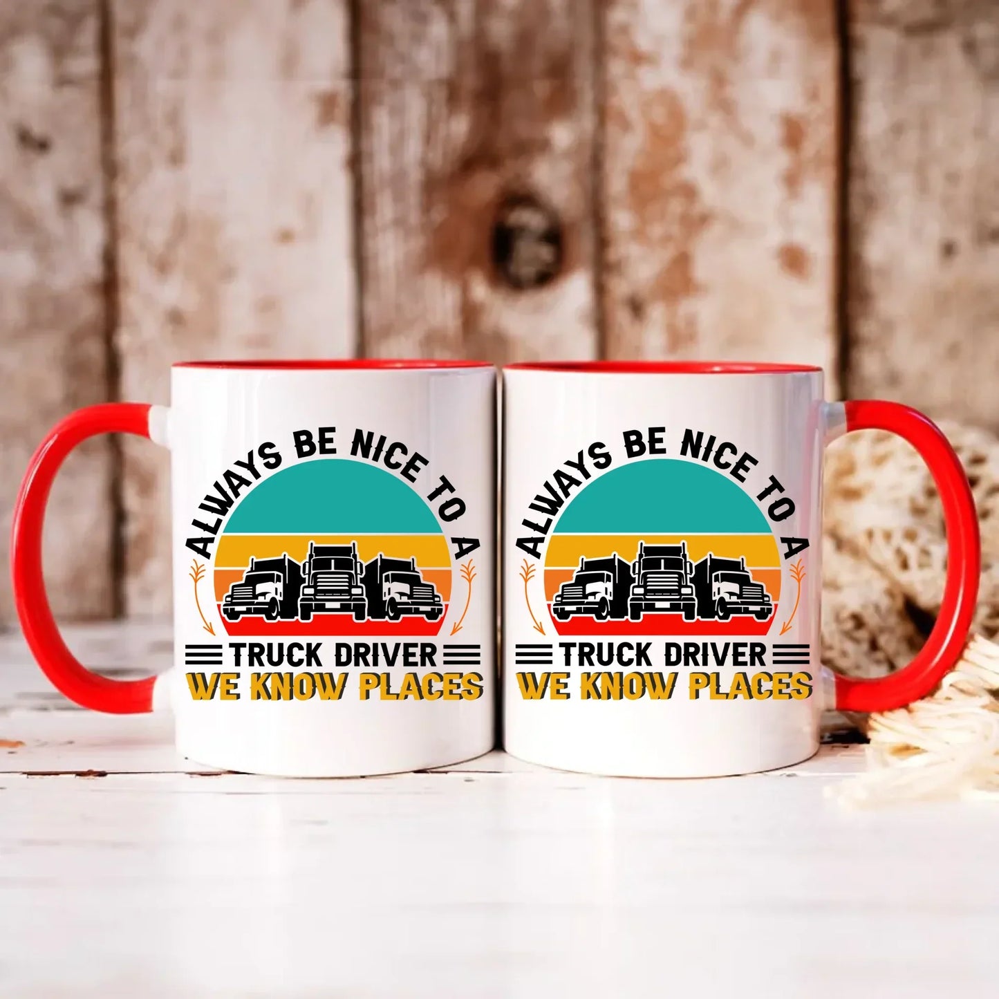 Truck driver | Kubek dla kierowcy tira ZKT10 - StoryCups.pl