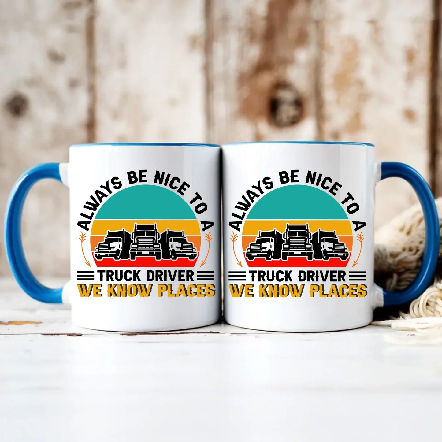 Truck driver | Kubek dla kierowcy tira ZKT10 - StoryCups.pl