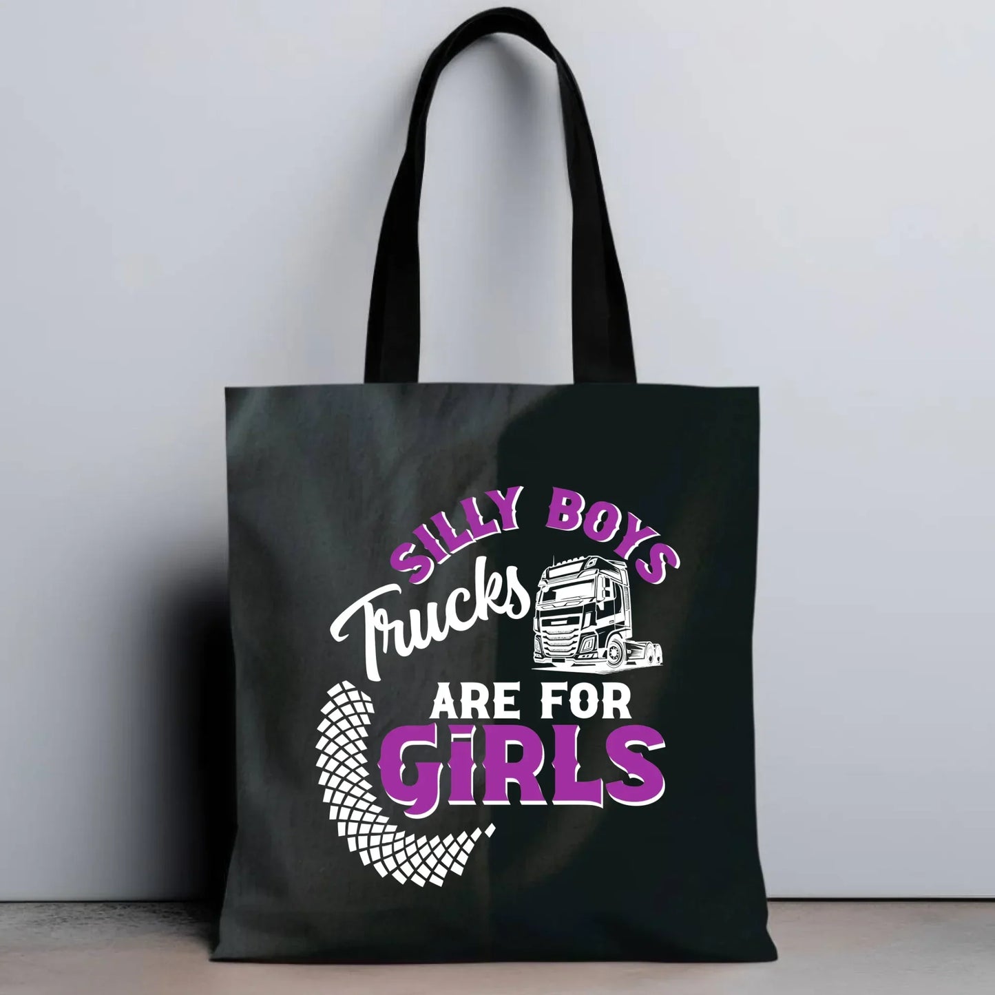 Silly boys trucks are for girls | Torba dla kierowcy tira ZKT11 - StoryCups.pl